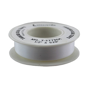 1/2" X 520" Teflon Tape