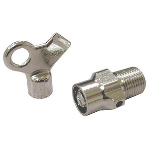 1/8"-27 IPS Male Bleeder Air Valve With Key