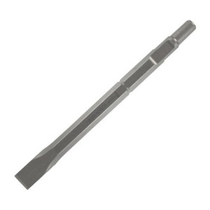 1" X 12" Flat Chisel - Round/Hex Drive