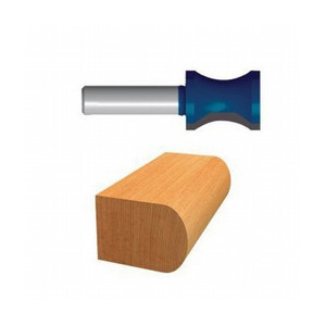 23/32" X 1-1/4" Carbide Tipped Convex Edging Bit (1/2" Shank)