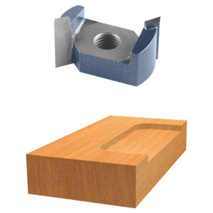 1-1/4" X 5/8" Carbide Tipped Hinge Mortising Bit (5/16"-24 Thread)
