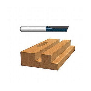1/2" X 2" Carbide Tipped Single Flute Straight Bit (1/2" Shank)