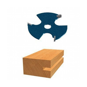 1/8" Carbide Tipped 3-Wing Slotting Cutter Bit (5/16" Bore)