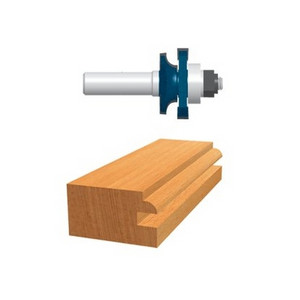 1-3/8" X 3/4" Carbide Tipped Beading Stile Bit (1/2" Shank)