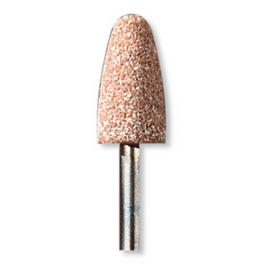 3/8" Bullet Head Aluminum Oxide Grinding Stone
