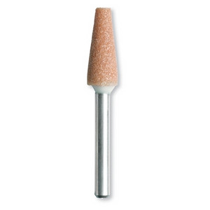 1/4" Tapered Head Aluminum Oxide Grinding Stone (Pack of 2)