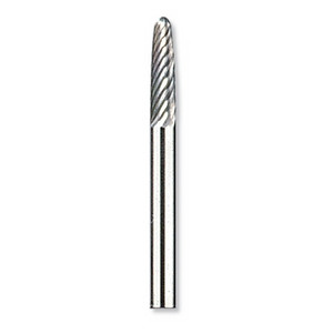 1/8" Tapered Round Head Tungsten Carbide Cutter Bit