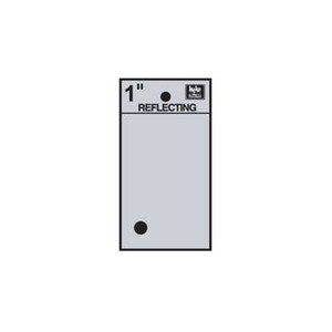 1" Reflective "." (Period)