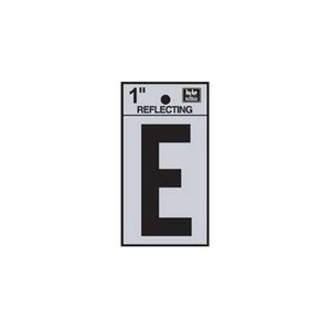 1" Reflective Letter "E"
