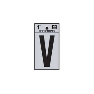 1" Reflective Letter "V"