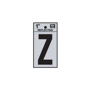 1" Reflective Letter "Z"