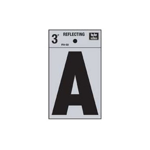 3" Reflective Letter "A"