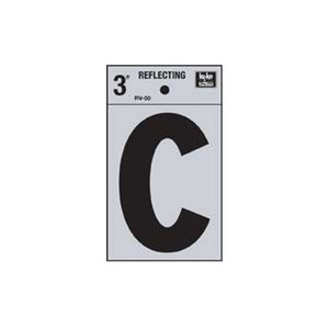 3" Reflective Letter "C"