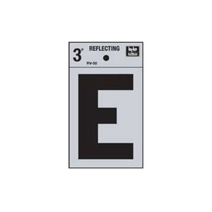 3" Reflective Letter "E"