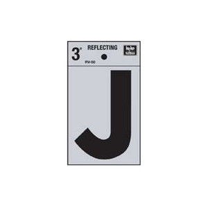 3" Reflective Letter "J"