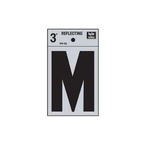 3" Reflective Letter "M"
