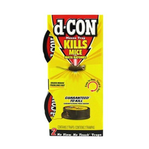 No-View No-Touch Mechanical Mouse Traps (Pack of 2)