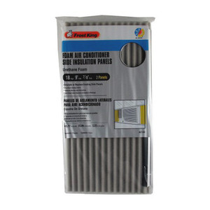 9" X 18" Air Conditioner Foam Side Panels (Set of 2)