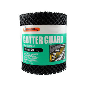 6" X 20' Plastic Mesh Gutter Guard