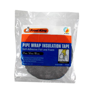 2" X 15' Foil / Foam Pipe Insulation