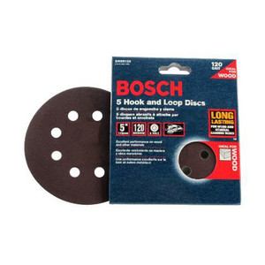 5" 120-Grit Orbital Disc Sandpaper (Pack of 5)