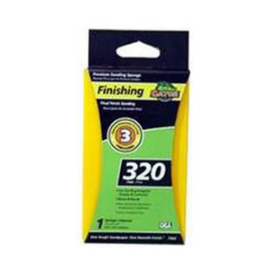 3" X 5" X 1" 320-Grit Jumbo Foam Sanding Block