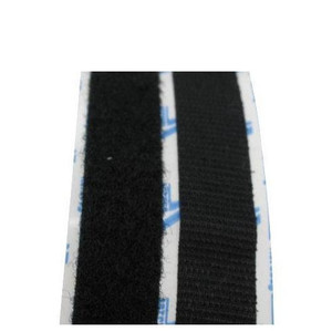 3/4" Black Adhesive Back Velcro (Per ft.)