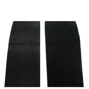 2" Black Industrial Strength Adhesive Back Velcro (Per ft.)