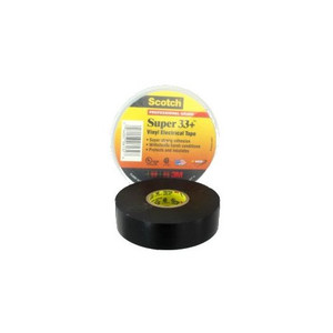 3/4" X 66' Super 33 Black Electrical Tape
