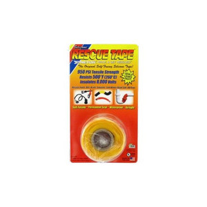 1" X 12' Yellow Self-Fusing Silicone Tape