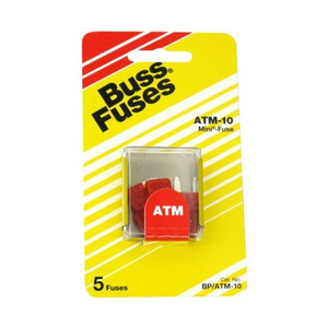 10 Amp ATM Mini Blade Fuses (Pack of 5)