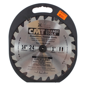 14" X 24 Tooth CMT Demolition Circular Saw Blade