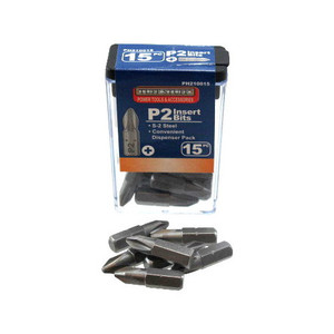 # 2 X 1" Phillips Screwgun Tips (Pack of 15)