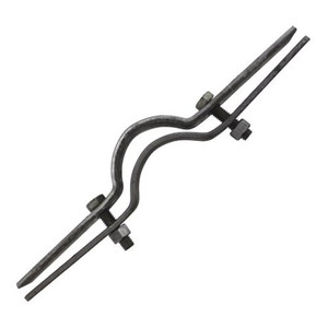2" Black Riser Clamp