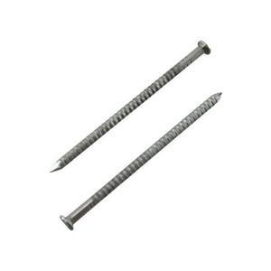 8-D (2-1/2") Grade 304 Stainless Steel Annular-Ring Shank Wood Siding Nails (1 lb.)