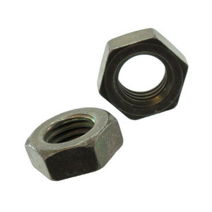 3/8"-24 S.A.E. Zinc Plated Jam Nuts (Box of 100)