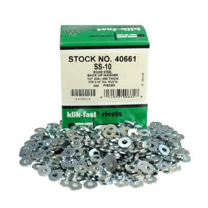 3/16" Steel Back-Up Washers (Box of 500)