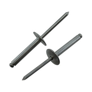 #616 (3/16" Dia.) Large Washered Aluminum Pop Rivets - Grip Range 7/8" to 1" (Pack of 250)