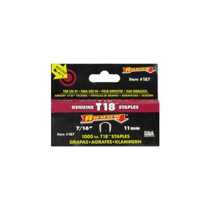 7/16" Staples For Arrow Model T-18 Stapler (Pack of 1,000)