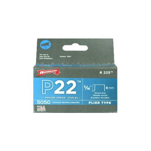 5/16" Staples For Arrow Model P-22 Stapler (Pack of 5,050)