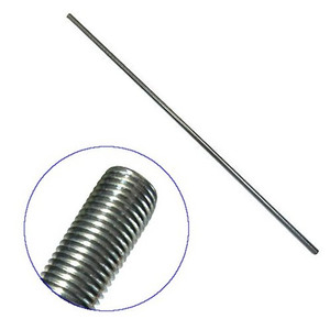 1-1/2"-6 X 6' Zinc Plated Threaded Rod