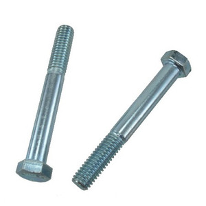 7/8"-9 X 4-1/2" Zinc Plated Grade 5 Hex Head Bolt (Quantity of 1)