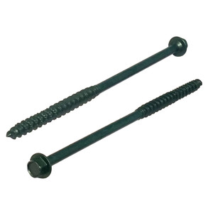 10" Hex Head Construction Lag & Timber Screws (Pack of 12)
