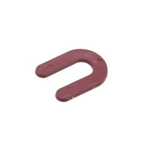 1-1/2" X 2" Plastic Horseshoe Shim - 1/8" Thick (Pack of 100)