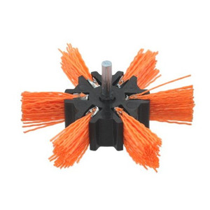 4" 120-grit Orange Nyalox Medium Flap Brush