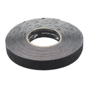 1" X 60' Black Anti-Slip Safety Grit Tape