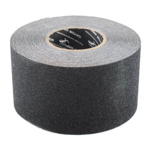 4" X 60' Black Anti-Slip Safety Grit Tape