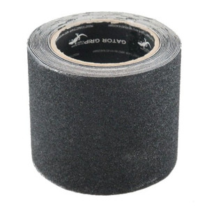 4" X 15' Black Anti-Slip Safety Grit Tape