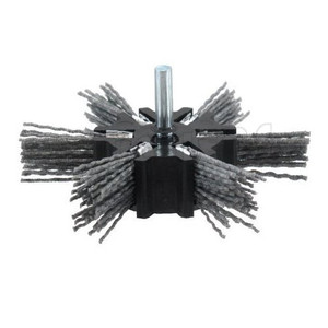 4" 80-grit Gray Nyalox Coarse Flap Brush