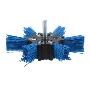 4" 240-grit Blue Nyalox Fine Flap Brush